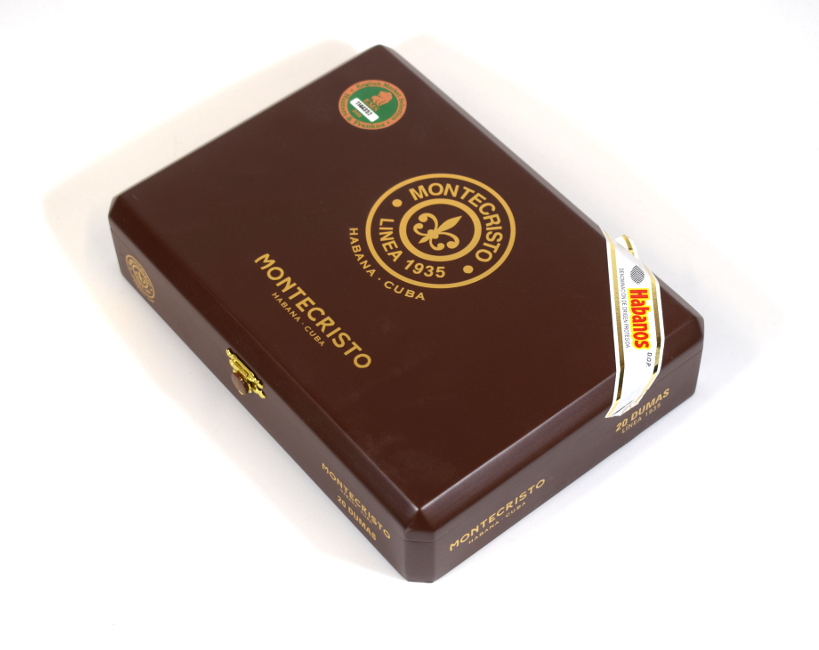 Empty Montecristo Linea 1935 Dumas Cigar Box